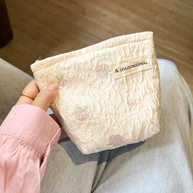 Niche Advanced Sense Portable Three-dimensional Sanitary Cosmetic Bags