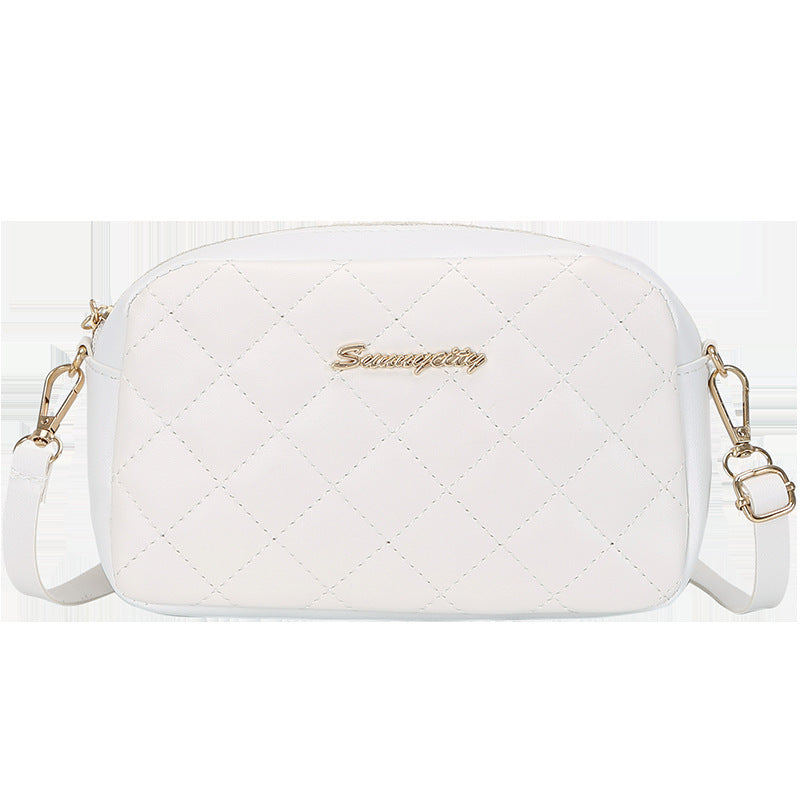 Women's Fashion Embroidered Christmas Diamond Stylish Crossbody Bags