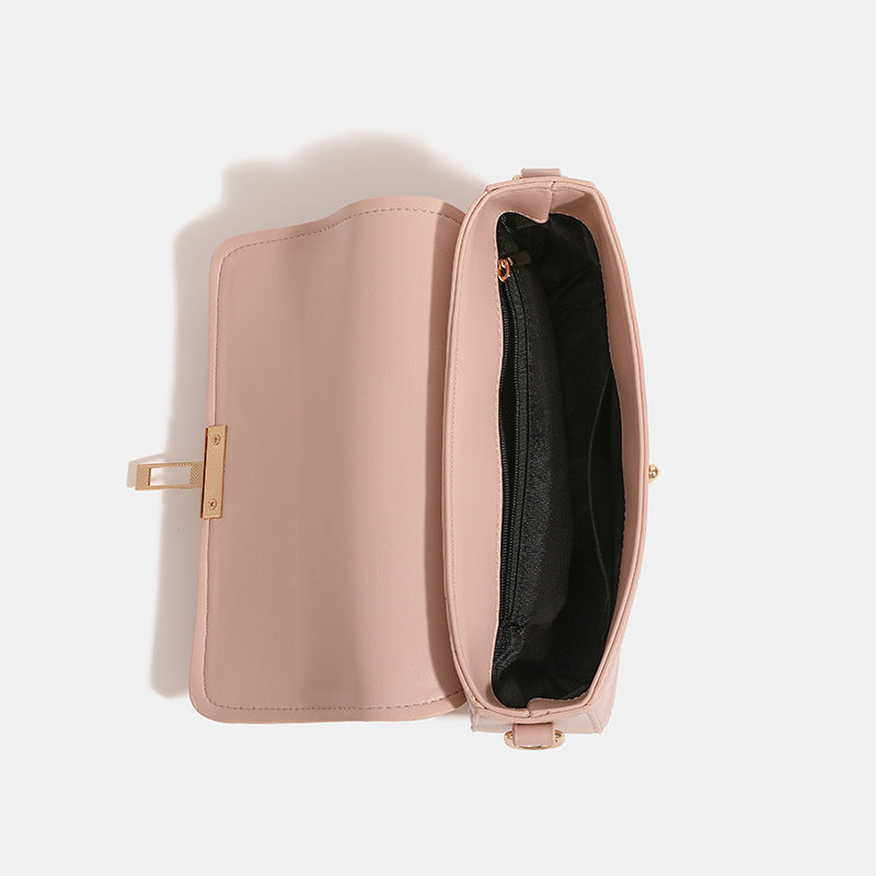 French Style Underarm High-grade Pink Female Crossbody Bags