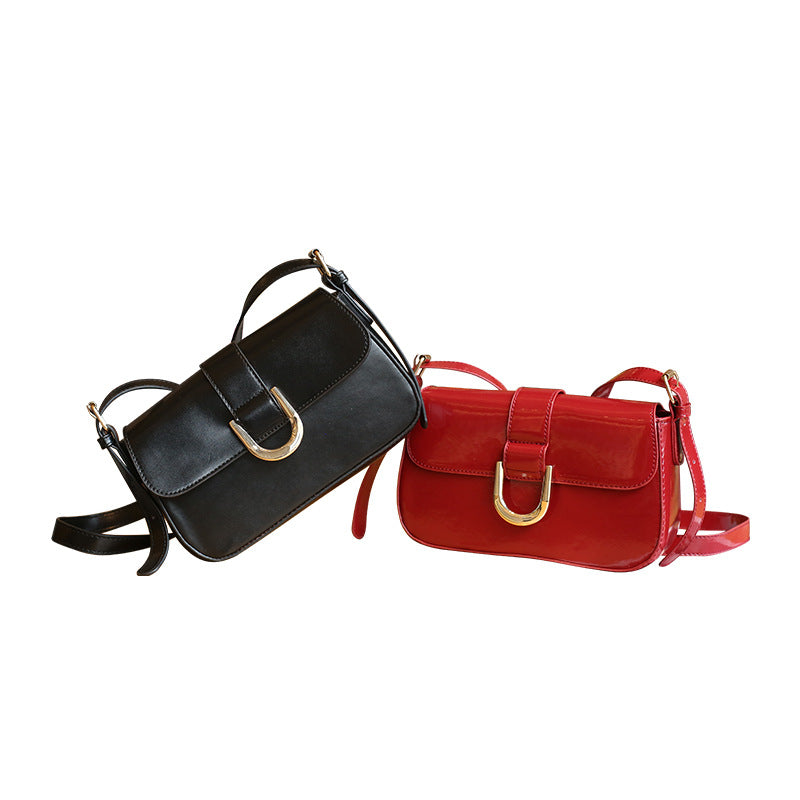 High-grade Vachette Clasp Underarm Fashion Minority Armpit Bags