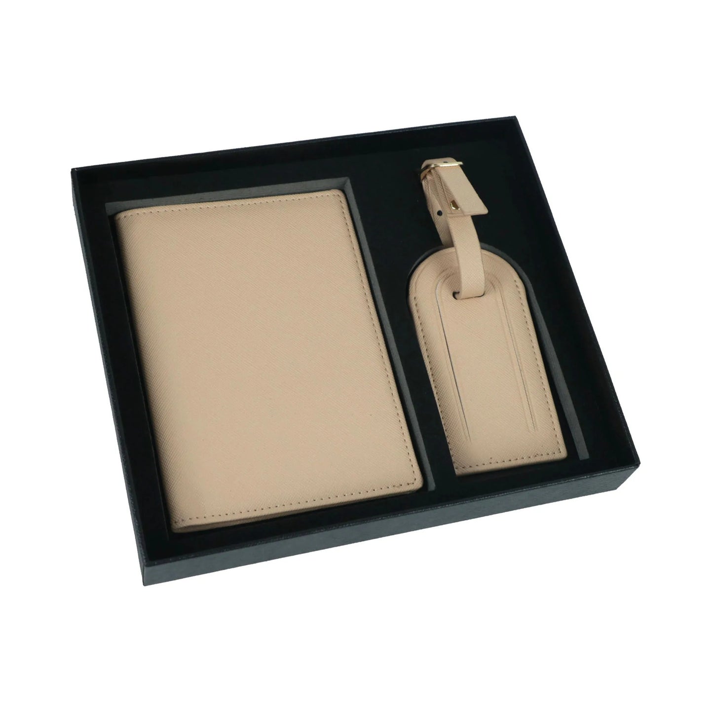 Leather Passport Simple Ticket Multifunctional Tag Id Package