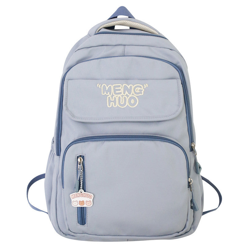 Junior High Korean Spring Large Capacity Backpacks