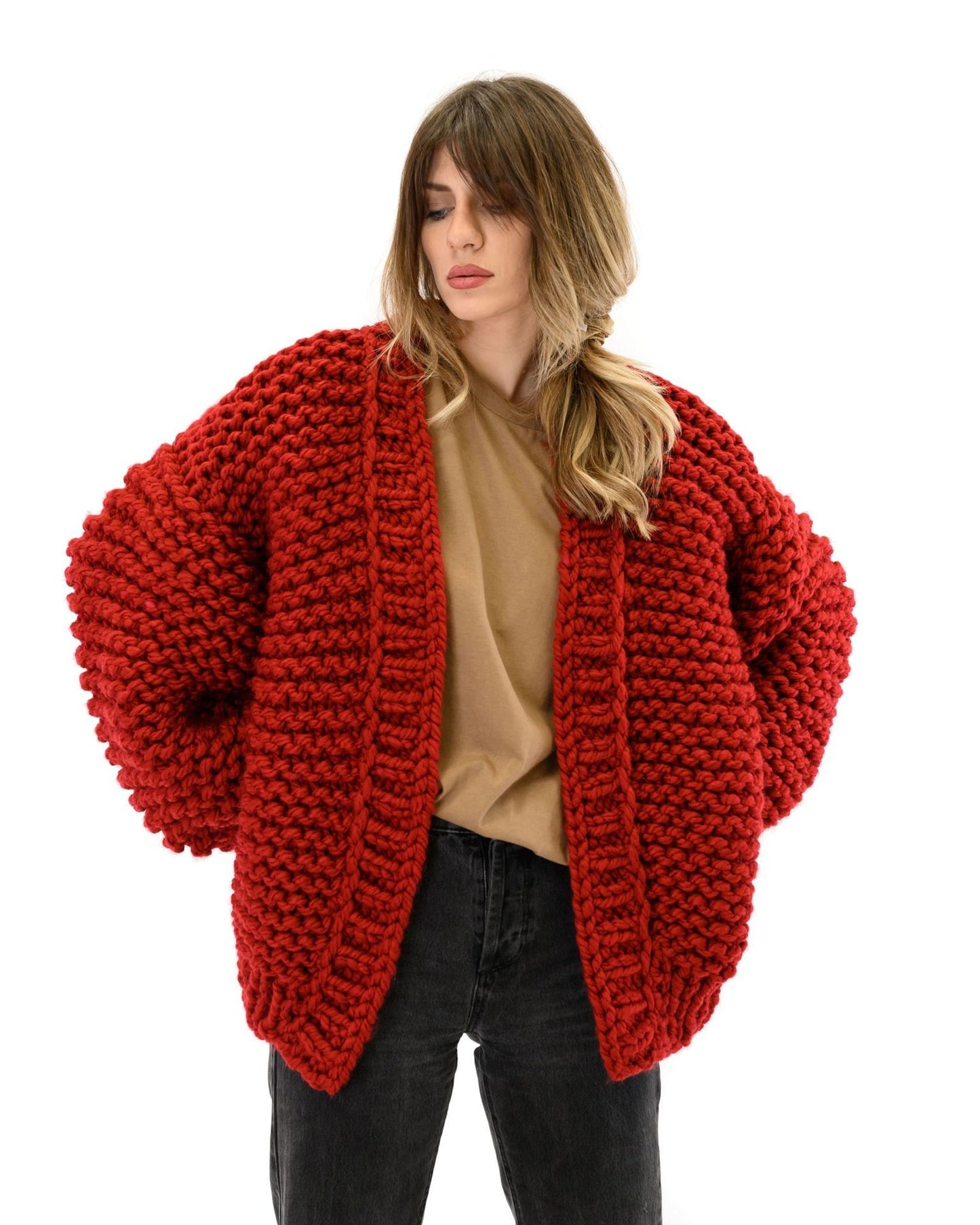 Women's Stylish Versatile Hand-woven Idle Style Sweaters