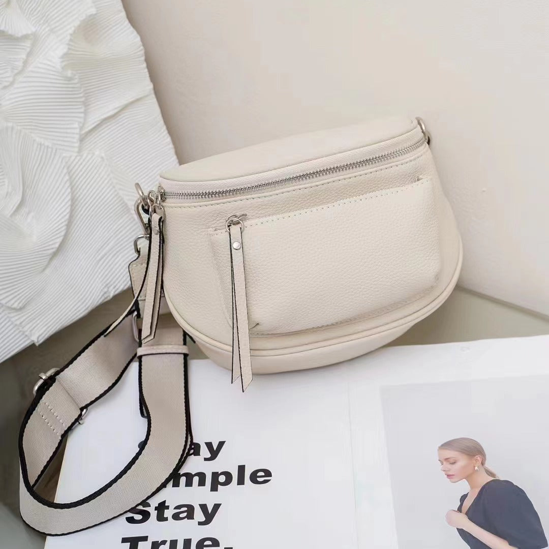 Women's Genuine Leather Height High Quality Simple Crossbody Bags