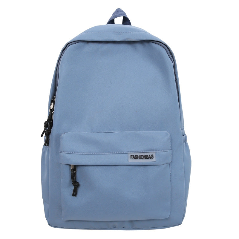 Women's & Men's & Solid Color Nylon Versatile Large Backpacks