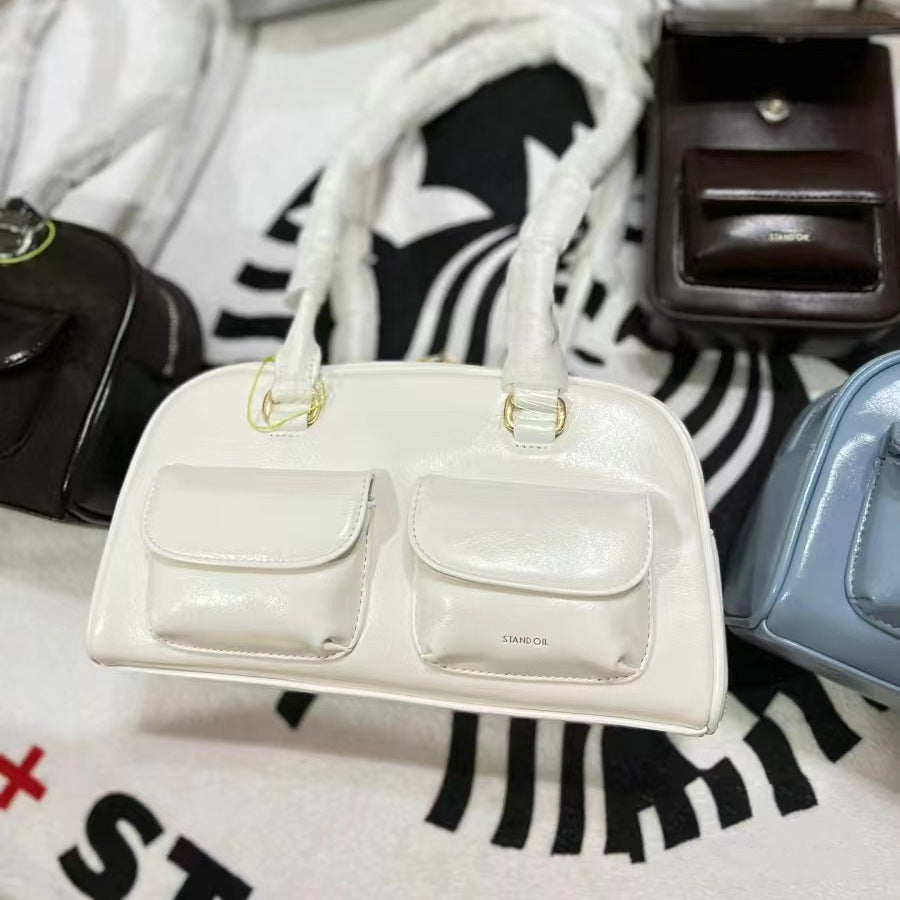 Popular Bao Xu Ya Jin Bowling Shoulder Bags