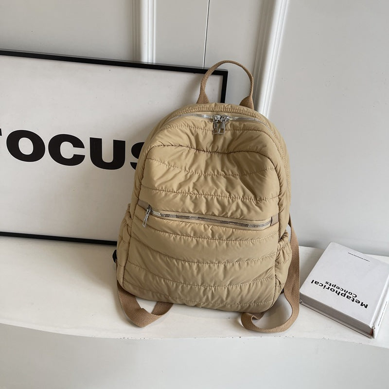 Trendy Wild Large Capacity Simple Portable Burden Backpacks