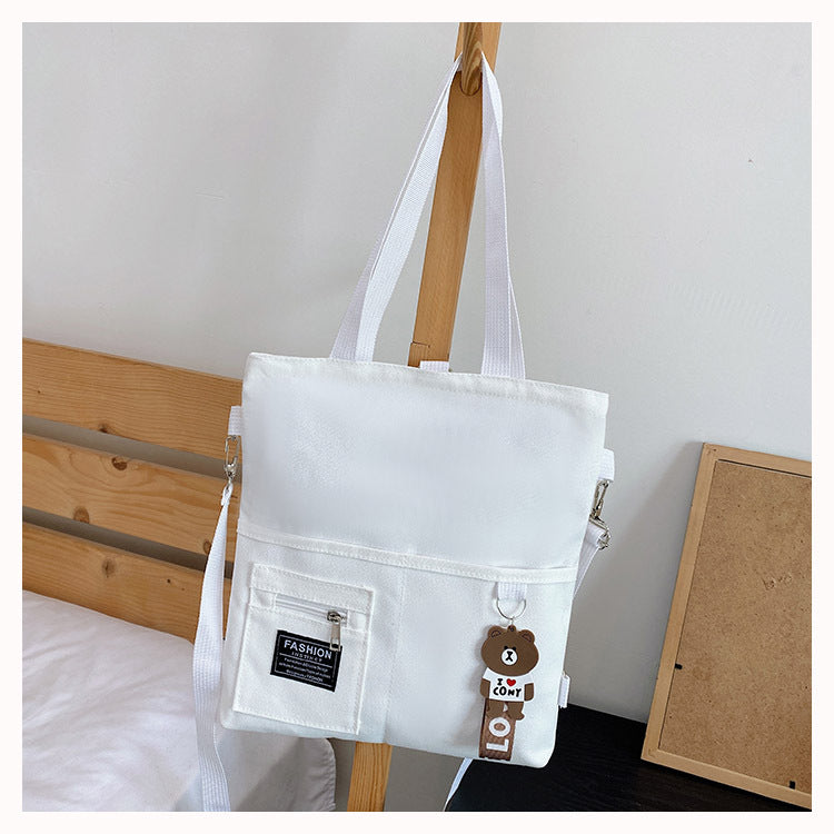 Women's Fashion Glamorous Canvas Tutorial Artistic Shoulder Bags