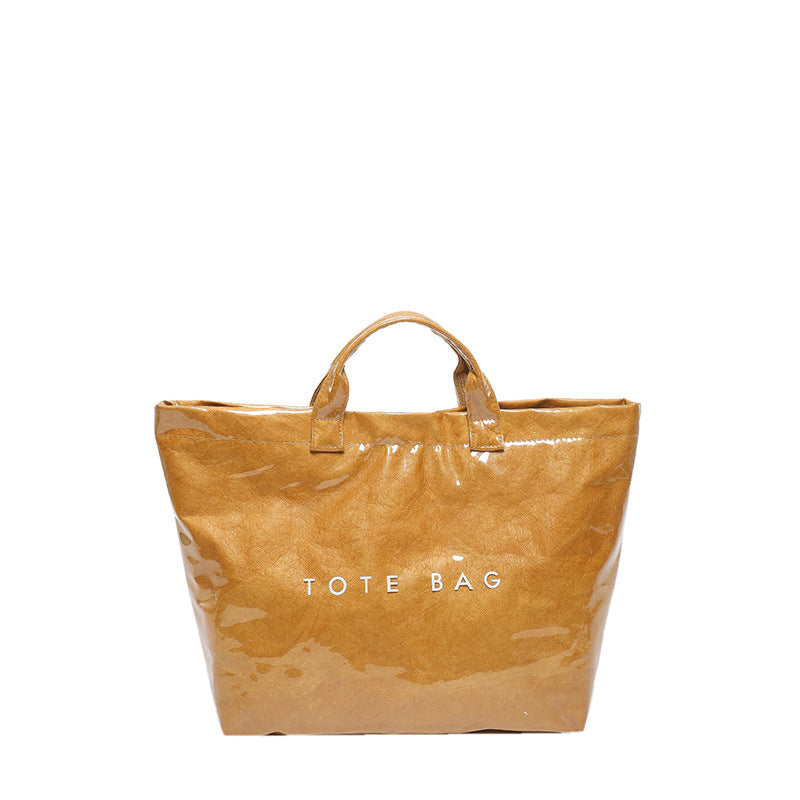 Women's Korean Style Large Capacity Printing Letter Bags