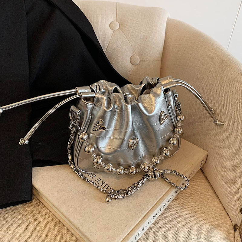 Women's Niche Trendy Design Chain Underarm Crossbody Bags