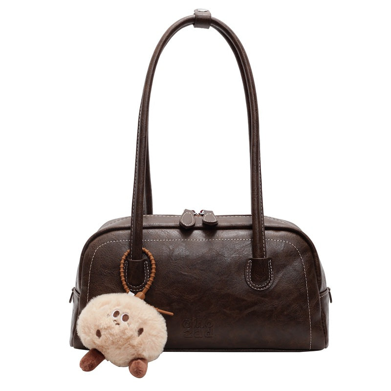 Women's Korean Trendy Portable Bowling Fashionable Pillow Shoulder Bags