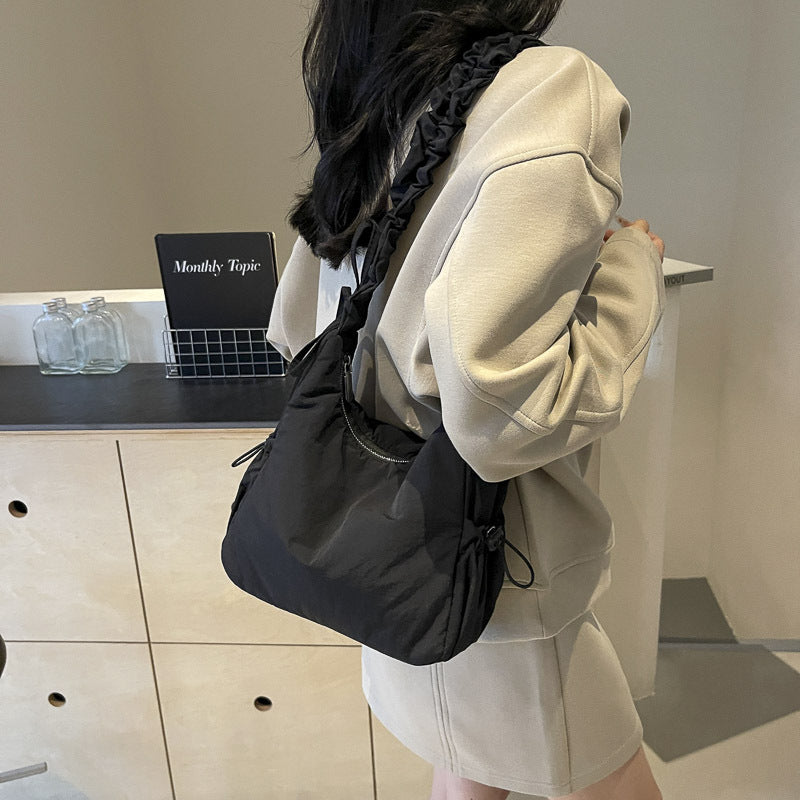 Design Canvas Underarm Woman Cotton Dress Shoulder Bags