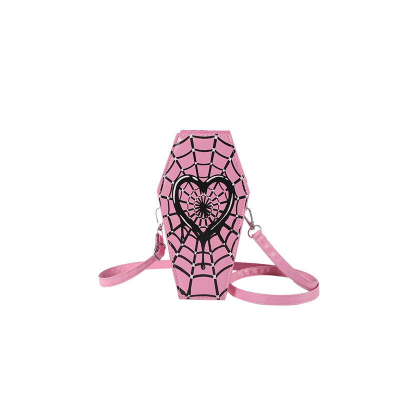 Halloween Cross Coffin Fashion Eccentric Personality Crossbody Bags