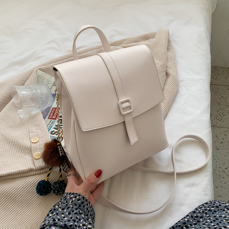 Women's Korean Soft Surface Fashion Trendy Backpacks