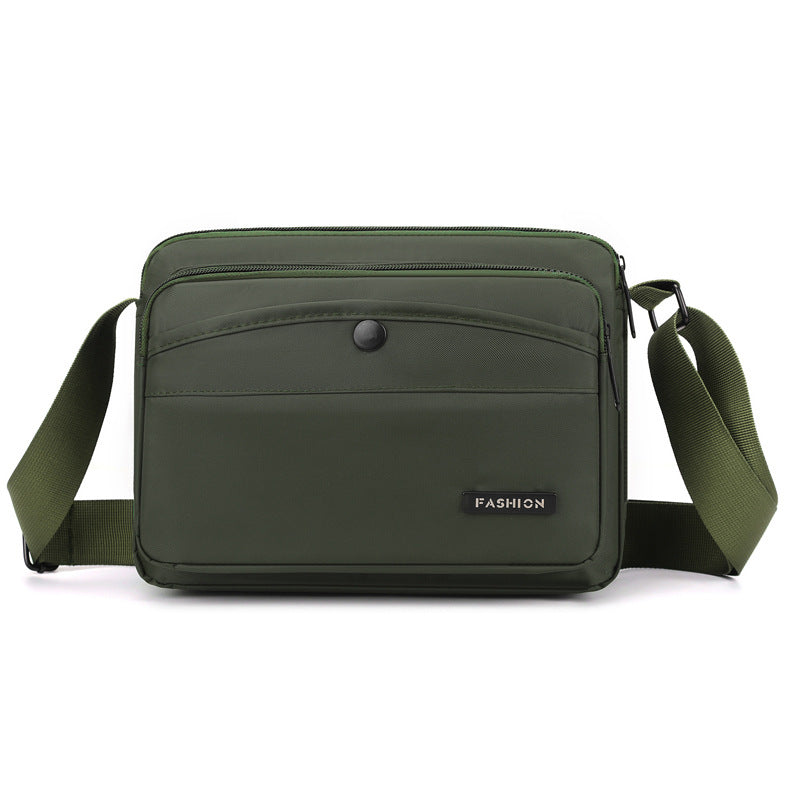 Men's Simple Oxford Cloth Cashier Stall Men's Shoulder Bags