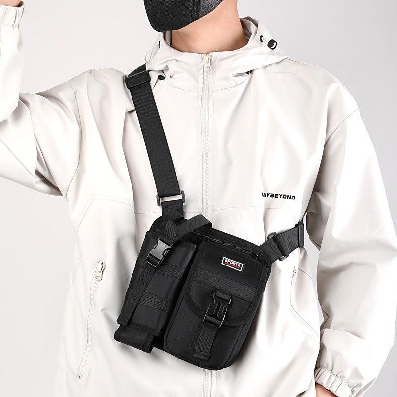 Men's Innovative Slouchy Leisure Kettle Mobile Men's Messenger Bags