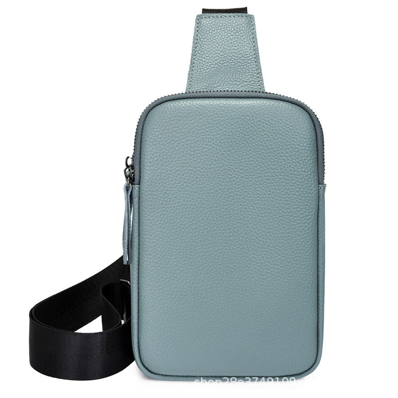 Women's Leather Fashionable Simple First Layer Cowhide Shoulder Bags