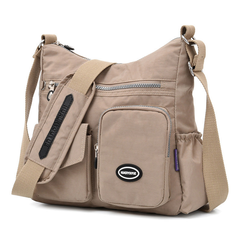 Women's Pretty Nylon Cloth Fashion Waterproof Shoulder Bags