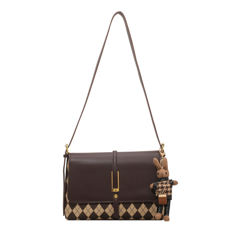 Women's Large Capacity Fashionable Niche High-grade Western Crossbody Bags