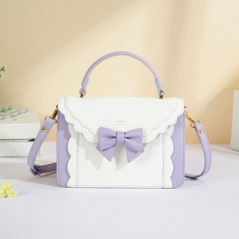 Women's Charming Stylish New Bow File Shoulder Bags