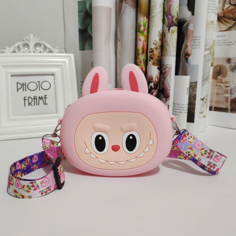 Children's Cloth Cartoon Change Clothing Silicone Go Children's Coin Purse