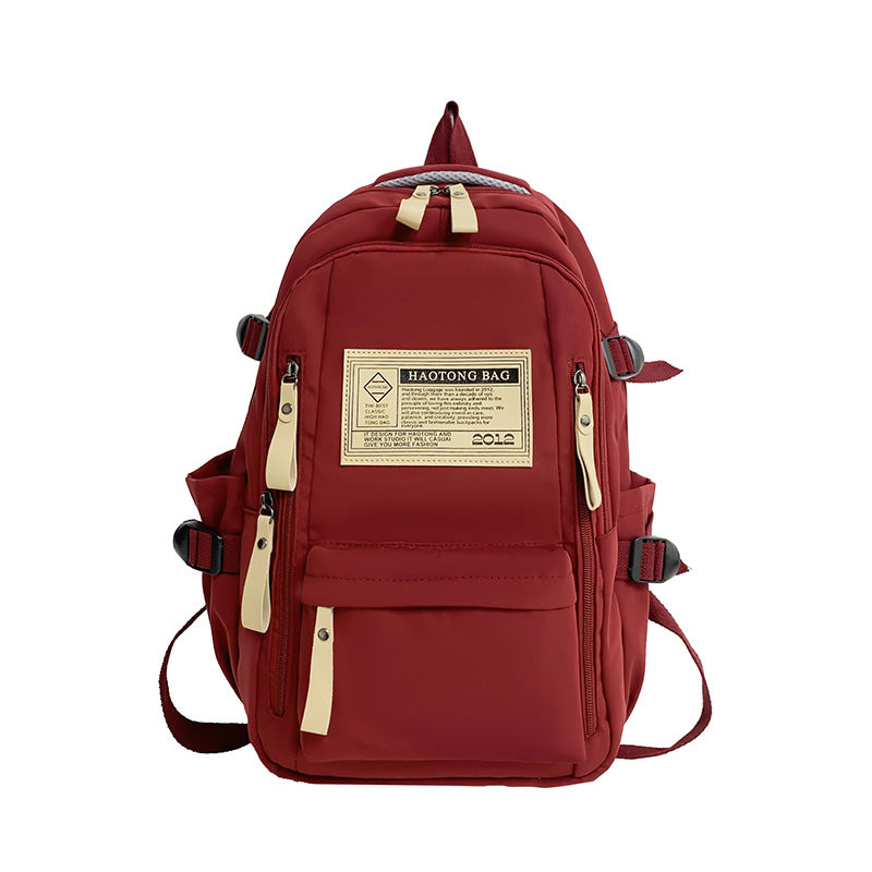 Women's Korean Style High College Simple Fashion Backpacks
