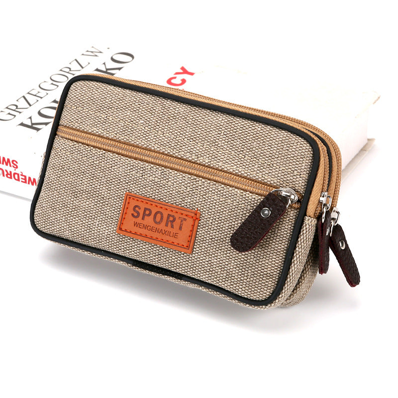 Outdoors Across Leather Construction Site Work Phone Bags