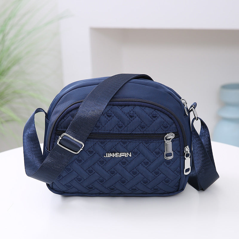 Women's Silk Cloth Letters Fashion Solid Color Crossbody Bags