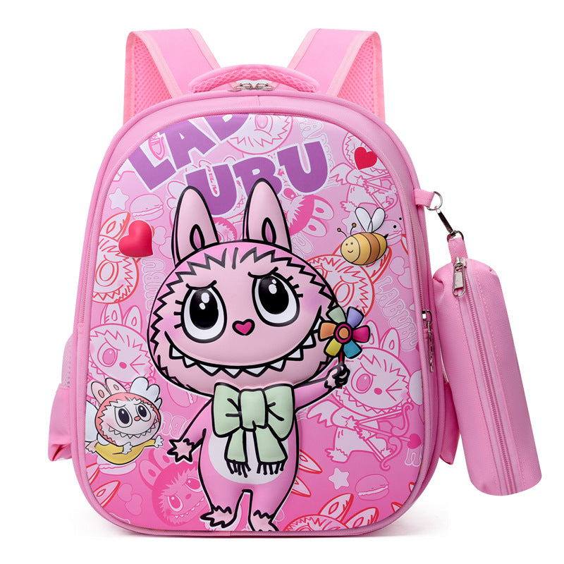 Automobiles Curtain Cloth Korean Style Large Kindergarten School Bags