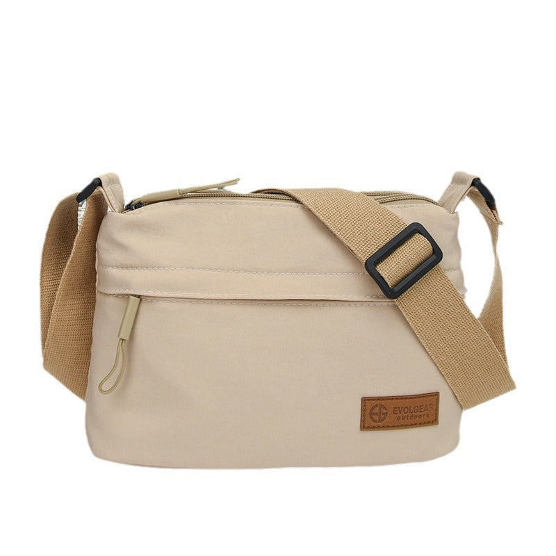 Waterproof Hard-wearing Nylon Simple Fashion Niche Shoulder Bags