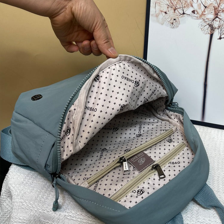 Summer Stylish Simple Versatile Oxford Cloth Backpacks
