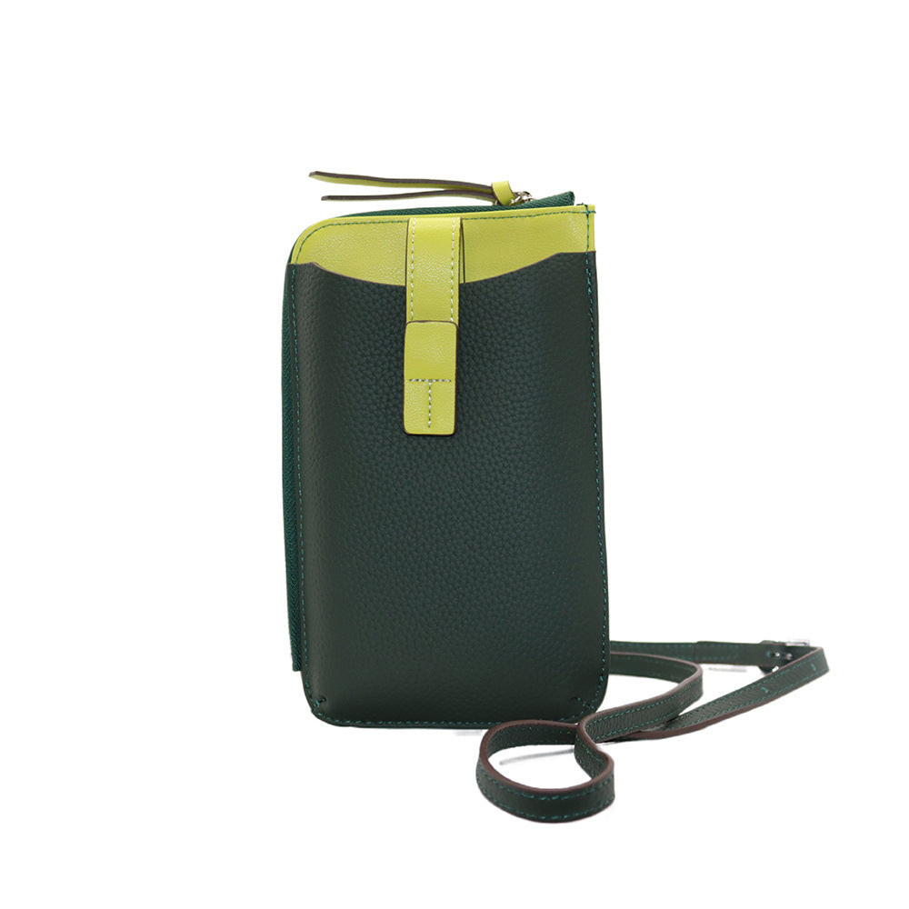 Layer Cowhide Korean Style Trendy Autumn Phone Bags