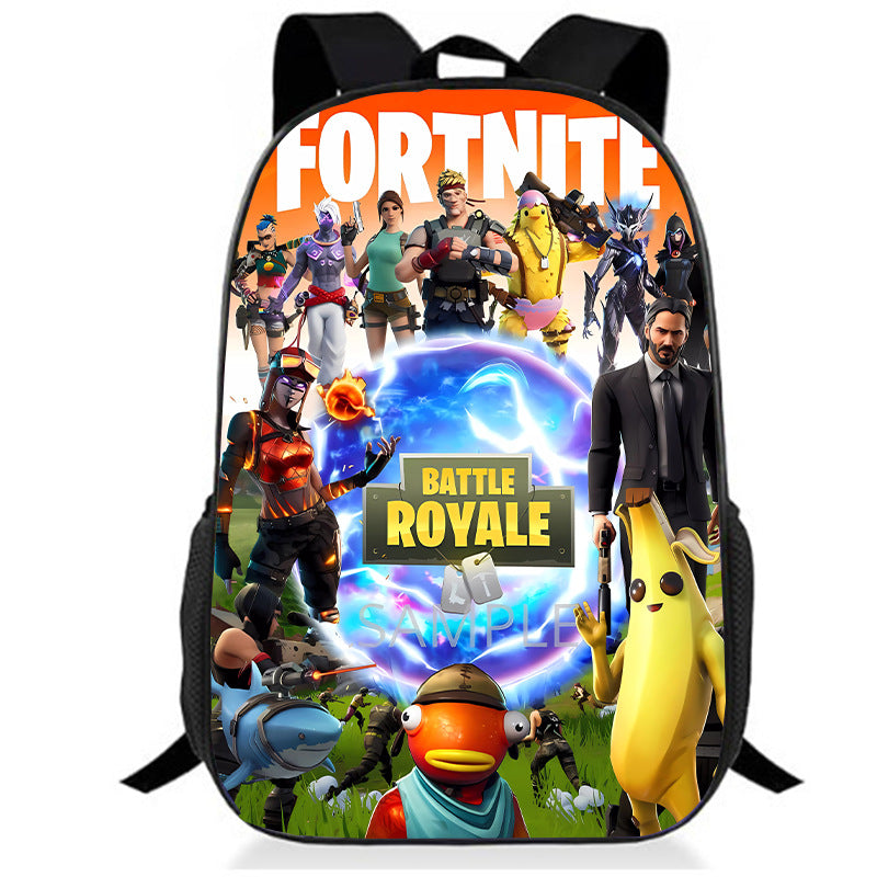 Children's Circus Large Capacity Primary Vertical Shoulders Portable Burden Backpacks