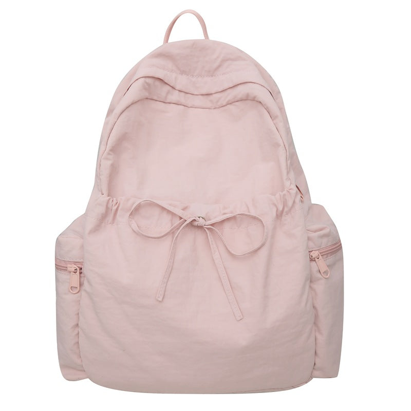 Women's Junior's Summer Fresh College Style Solid Backpacks