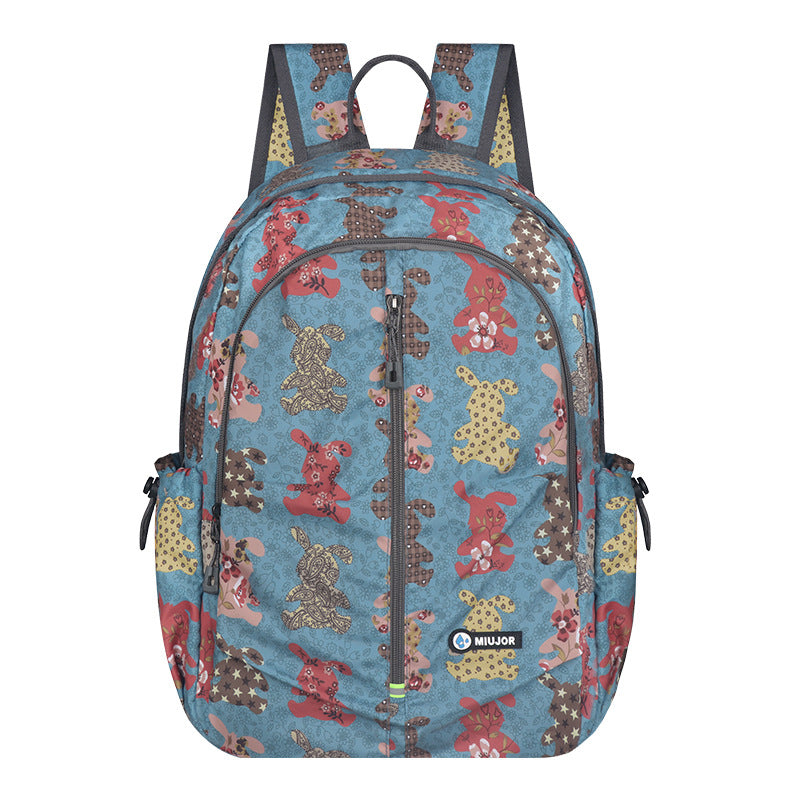 Women's & Men's & Waterproof Foldable Skin Portable Large Backpacks