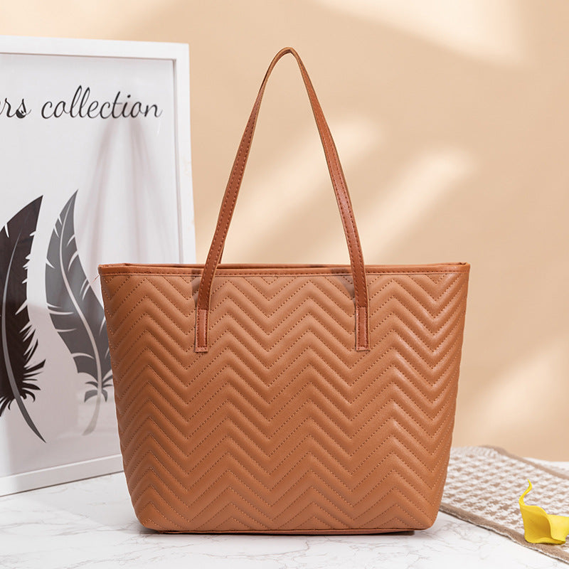 Women's Charming Large Capacity Shopping Embroidered Tote Bags