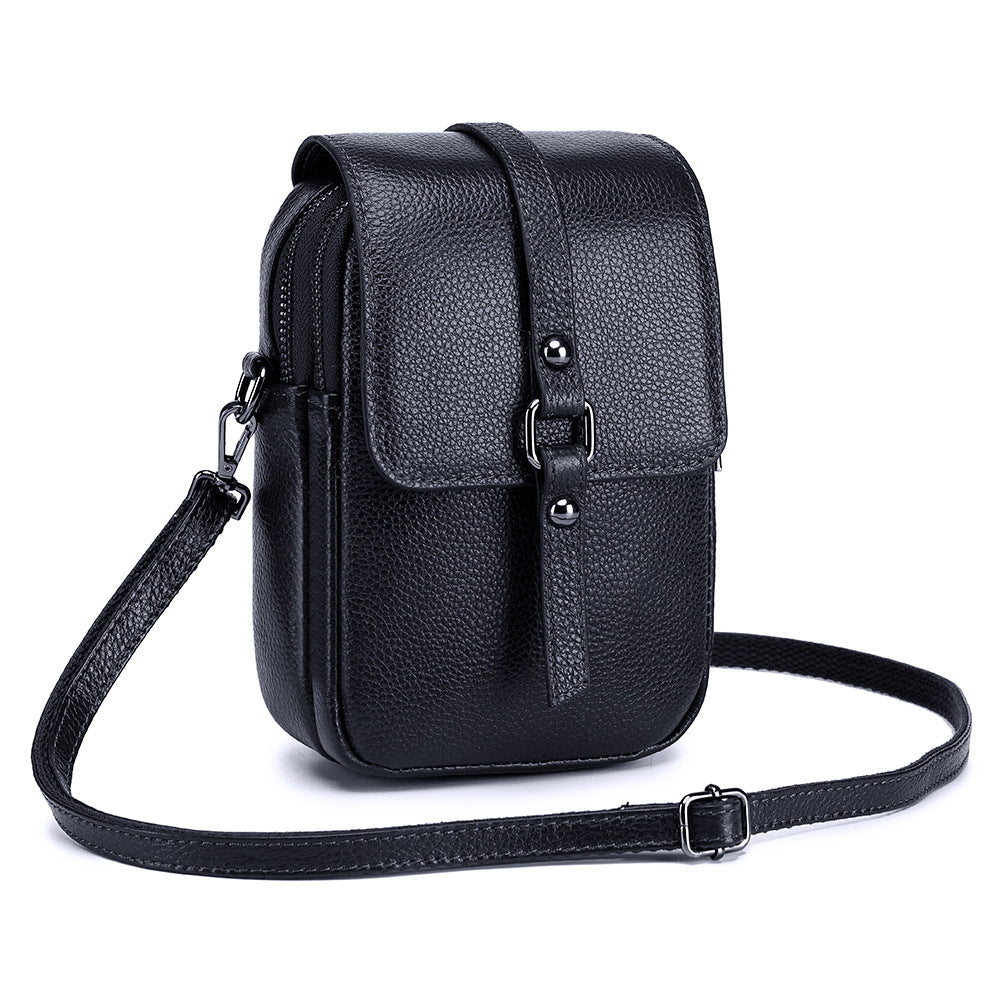 Women's Leather Mini Summer Fashionable Fashion Cattlehide Crossbody Bags