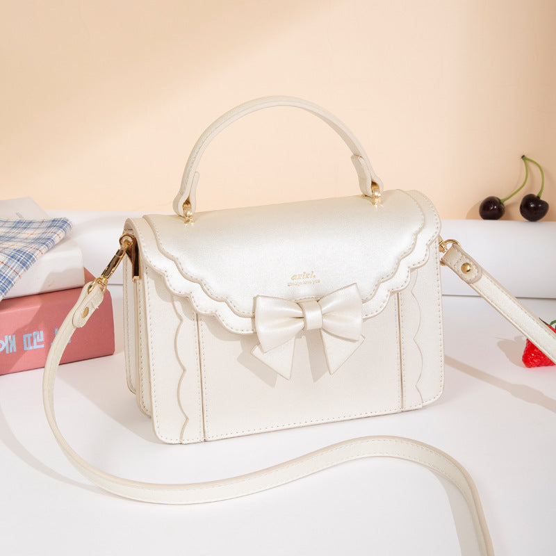 Women's Charming Stylish New Bow File Shoulder Bags
