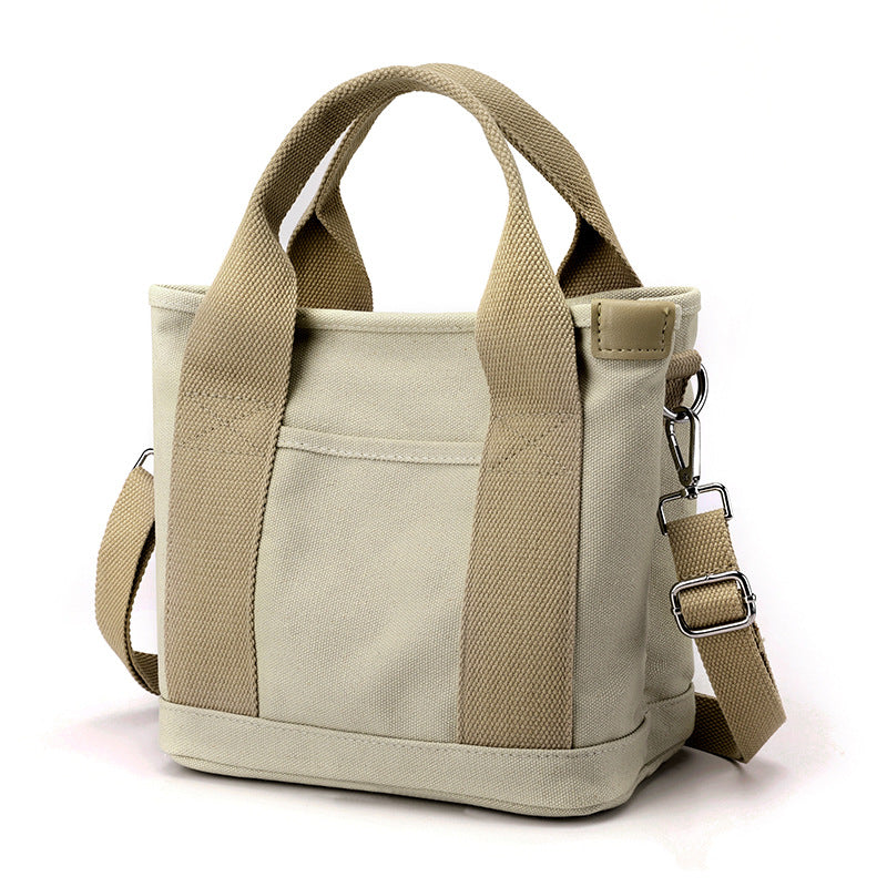 With Zipper Minority Simple Portable Thickened Shoulder Bags