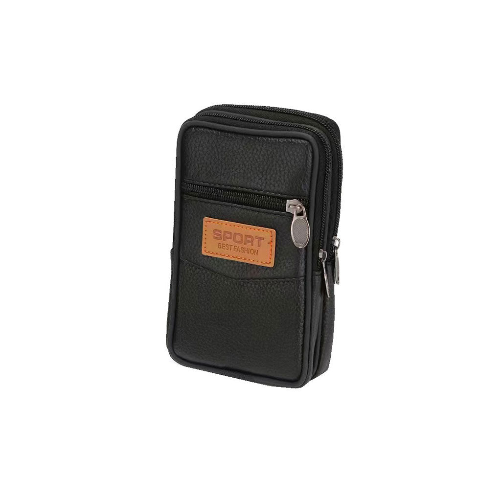 Men's Horizontal Flat Double Layer Change Pannier Bags