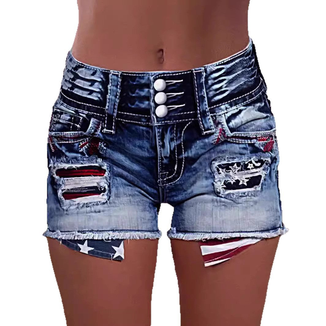 Waist Comfort Slim Fit Slimming Fashionable Straight Jeans