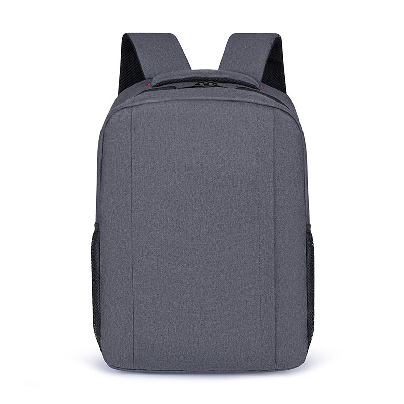 Men's Fashion Solid Color Large Capacity High-grade Backpacks