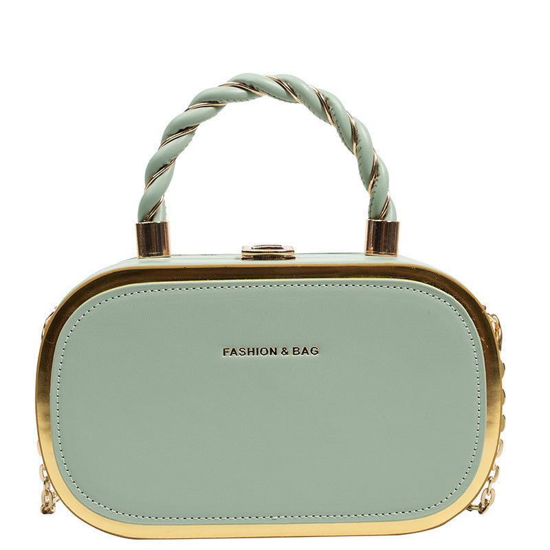 Women's Chain Box Shaping Fashion Simple Popular Handbags