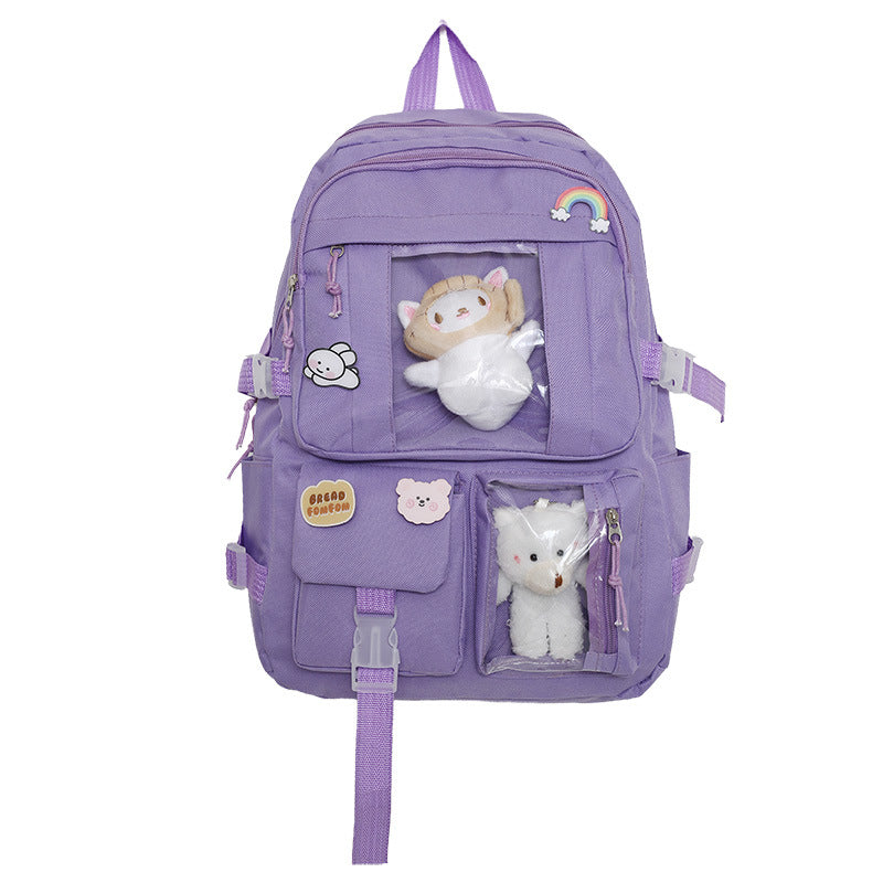Women's Style Simple Junior Trendy Fashion Early Backpacks