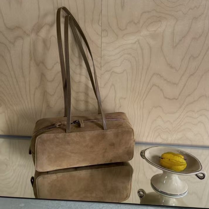 Leopard Print High-grade Portable Underarm Large Capacity Small Square Bags