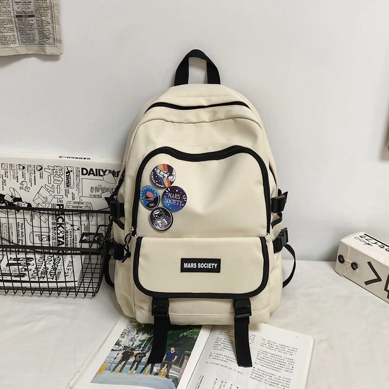 Men's Trendy Fashion College High Large Capacity Backpacks