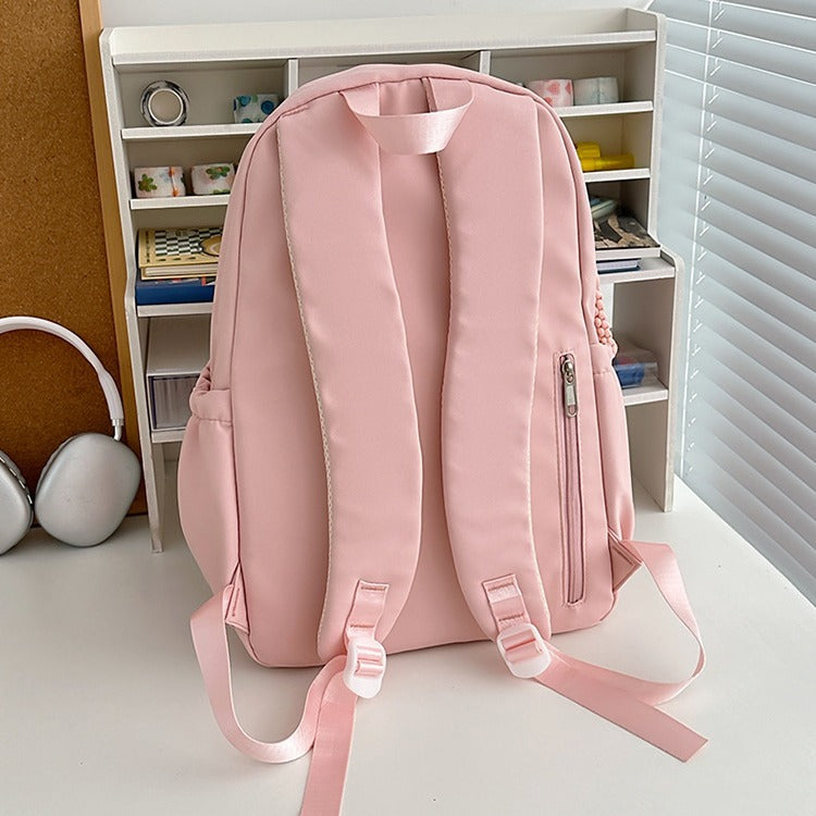 Style Simple Contrast Color Primary Secondary Backpacks