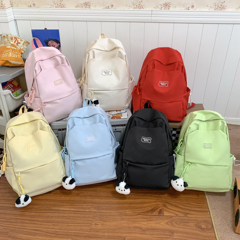 Good-looking Junior High Female Design Simple Backpacks