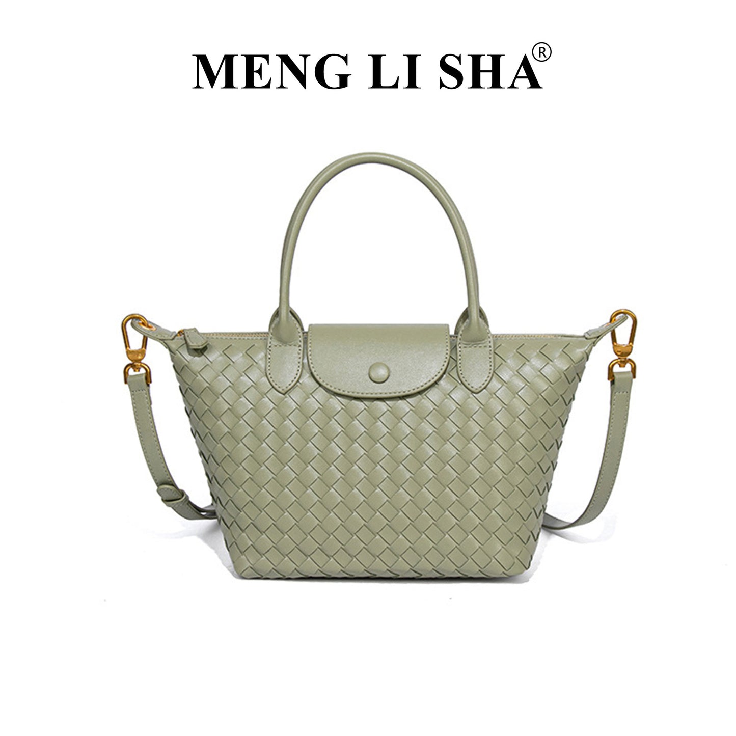High-grade Hand-woven Commuter Portable Dumpling Simple Crossbody Bags