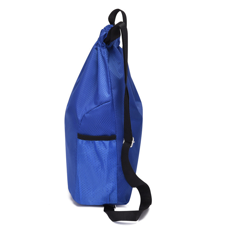 Simple Drawstring Printable Large Capacity Basketball Backpacks